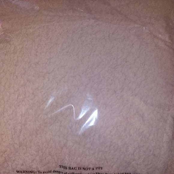 PINK One Size Sherpa Pullover - Picture 4 of 4